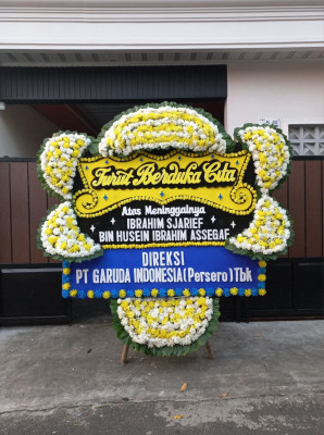 Papan Bunga Duka di Soyo Jaya