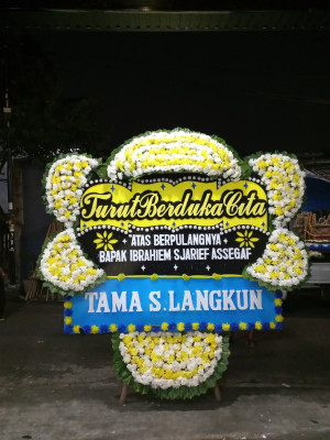 Papan Bunga Duka di Soyo Jaya