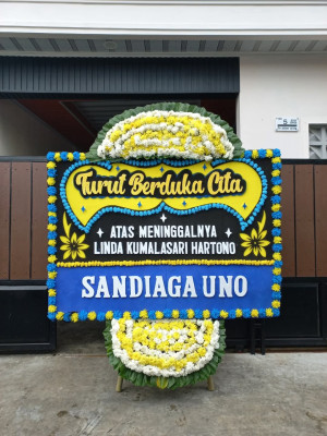 Papan Bunga Duka di Soyo Jaya